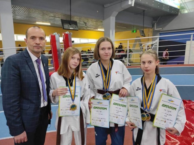 Волиняни – серед призерів чемпіонату України з тхеквондо.ФОТО