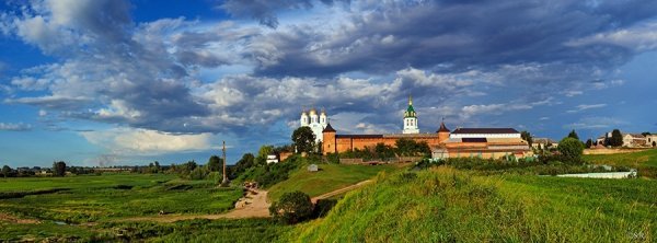 Панорама Зимненського монастиря
