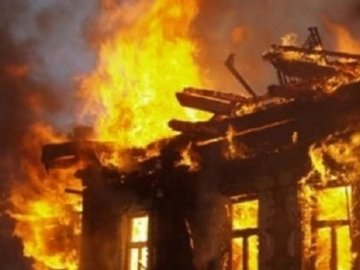 На Волині через піч горів будинок