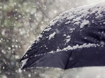 На Волині прогнозують мокрий сніг і нічні морози