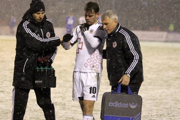 Сніг і сльози: як програла «Волинь». ФОТО