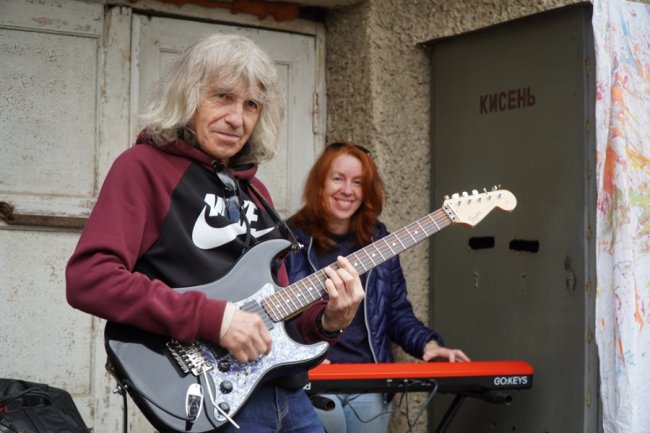 У Луцьку влаштували яскравий мистецький перформанс. ФОТО