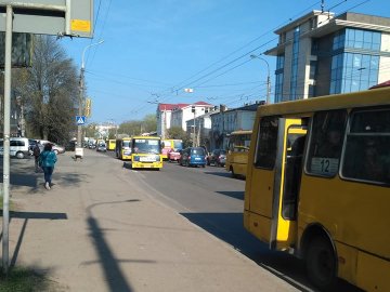 У Луцьку через ремонт  –  великий затор 