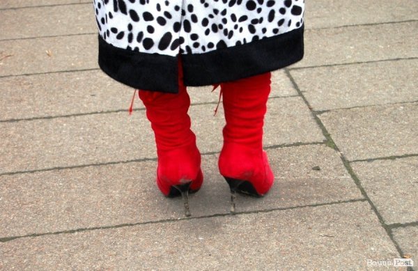 У центрі Луцька гуляли цигани. ФОТО