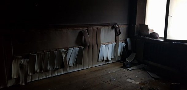 У Чернівцях горіла школа