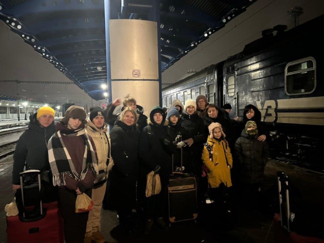 На Волині прихистили 10 сімей з Києва