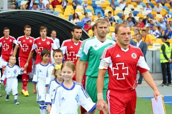 Як «Волинь» боролася з «Динамо». ФОТО