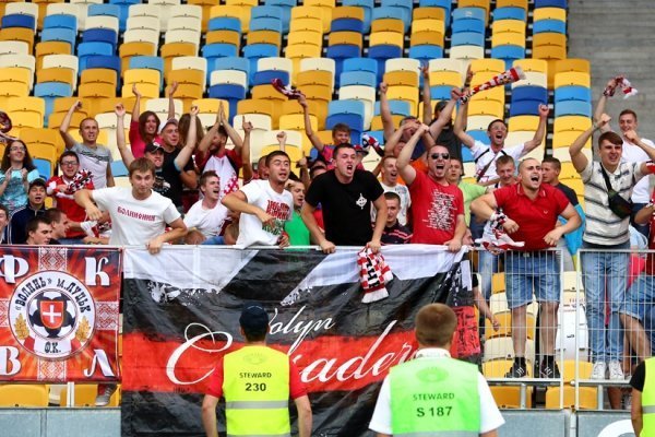 Як «Волинь» боролася з «Динамо». ФОТО