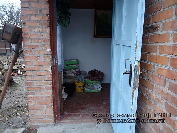 На Волині чоловік обікрав будинок на 50 тисяч гривень. ФОТО