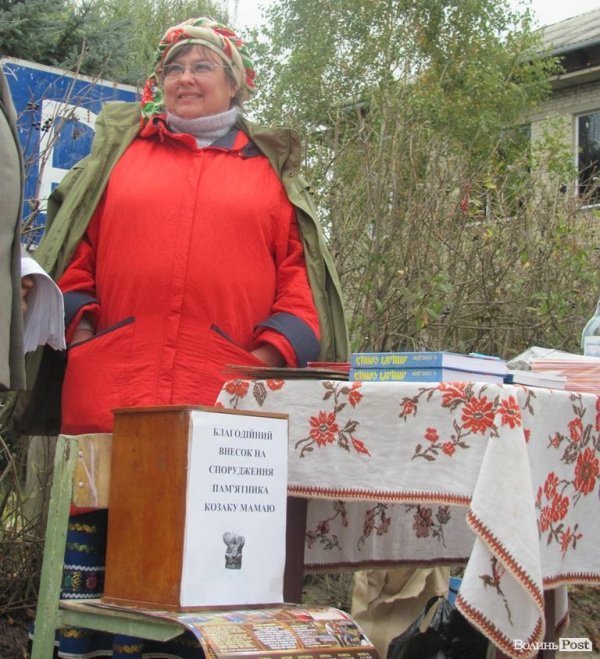 Під Луцьком відкрили єдиний на Волині пам’ятник козакові Мамаю 
