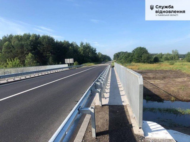Відремонтували міст, який з’єднує Волинь і Львівщину. ФОТО
