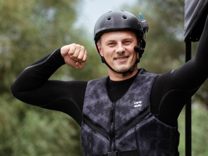 Ветеран започаткував у Ковелі тренування з волейболу сидячи