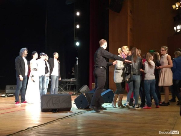 У Луцьку відбувся концерт Анастасії Приходько. ФОТО