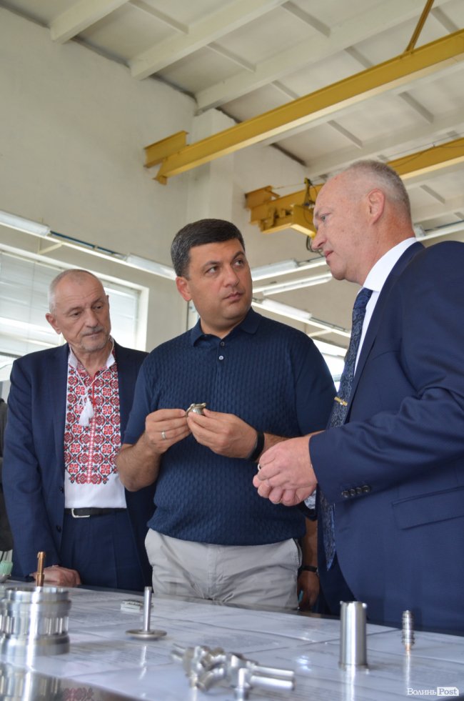 Як Прем’єр-міністр «інспектував» луцький «Мотор». ФОТО