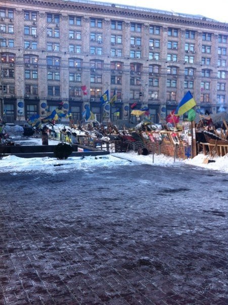 Відома волинська співачка побувала на Євромайдані. ФОТО