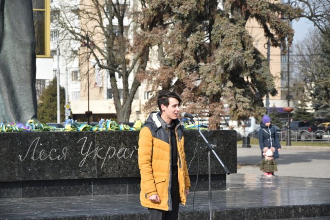 Лучани вшанували пам'ять поетеси Лесі Українки. ФОТО