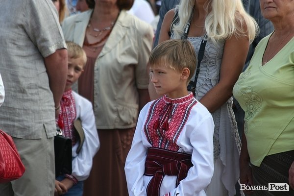 У Луцьку – святкова хода у День Незалежності. ФОТО