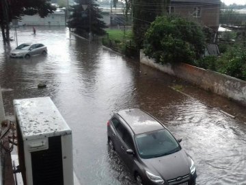 Вулиці Нововолинська затопило. ФОТО. ВІДЕО