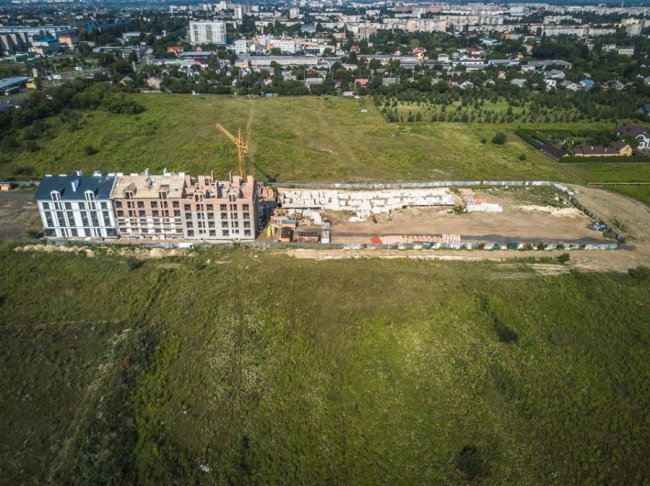 Луцький ЖК «Юпітер» з висоти пташиного польоту. ФОТО*