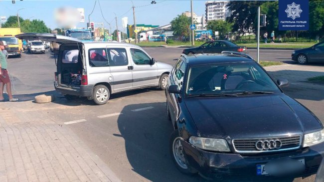 У Луцьку – дві аварії. ФОТО