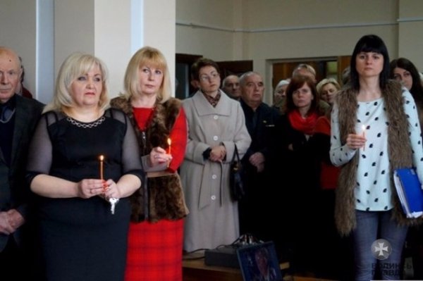 У Луцькому НТУ вшанували пам'ять Віктора Божидарніка. ФОТО