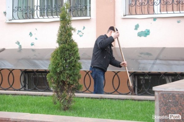 У Луцьку почали ремонт приміщення міліції. ФОТО