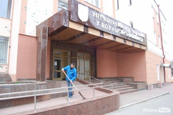 У Луцьку почали ремонт приміщення міліції. ФОТО
