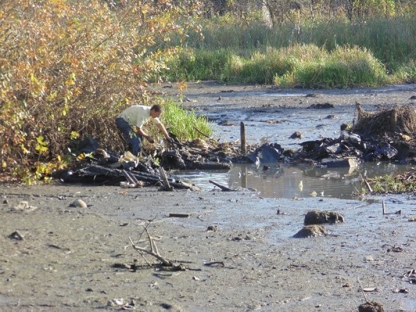 Лучанин «дякує» чиновникам за «красу» біля Сапалаївки. ФОТО