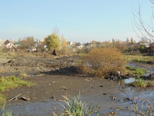 Лучанин «дякує» чиновникам за «красу» біля Сапалаївки. ФОТО
