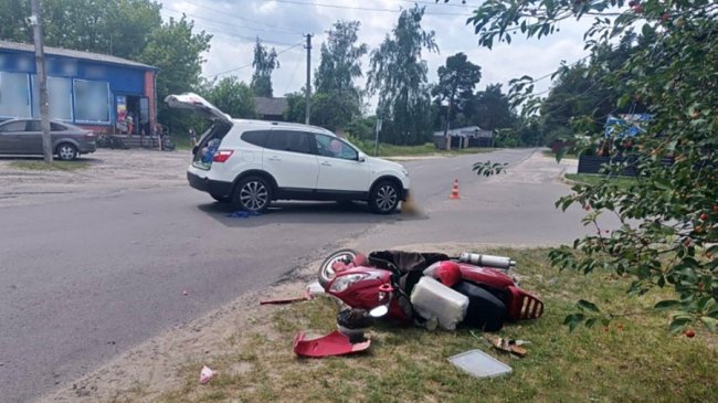 На Волині судили водійку, яка збила жінку на скутері