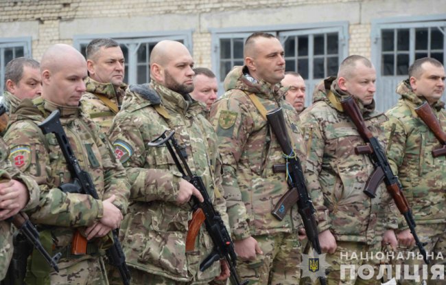 Волинські поліцейські вирушили у зону бойових дій: чергова ротація зведеного батальйону «Захід» 