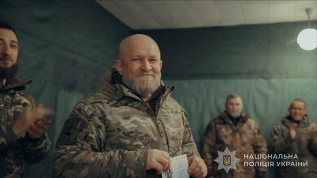 Волинські поліцейські-добровольці стрілецького батальйону отримали нагороди