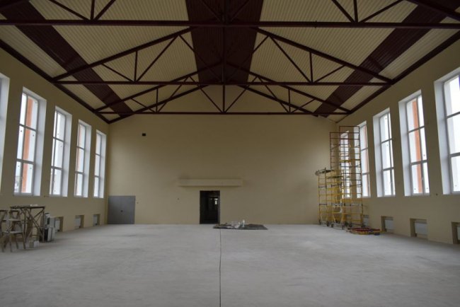 У селі на Волині будують школу із найбільшим в області спортзалом. ФОТО