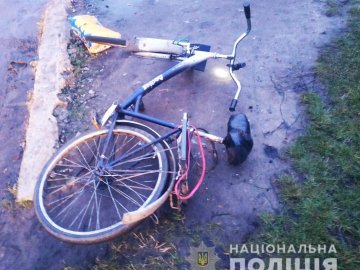На Волині п’яний водій ВАЗу збив велосипедиста