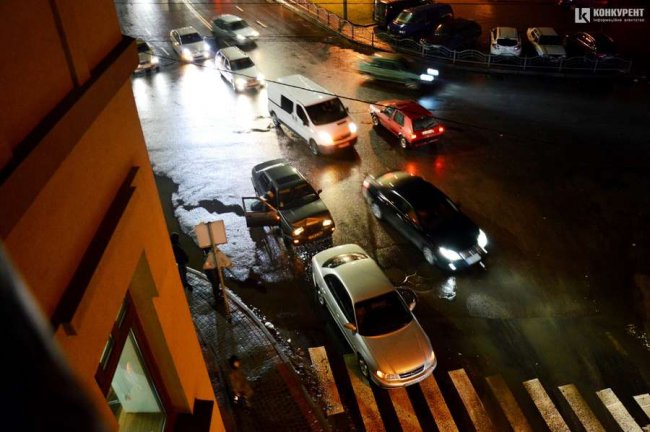 У центрі Луцька сталася аварія. ФОТО