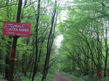 На Рівненщині з'явилась ще одна туристична принада - «Стежка кохання»