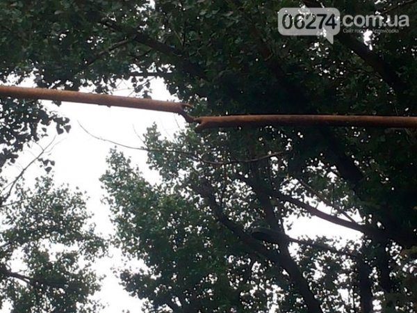 Зруйнована військова частина після штурму. ФОТО