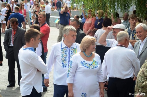 Вишите святкування Дня Незалежності у Луцьку. ФОТОРЕПОРТАЖ