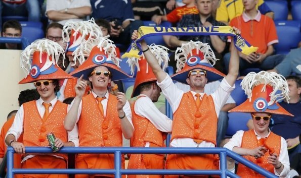 Перший український матч на Євро-2012: перемога Данії. ФОТО. ВІДЕО