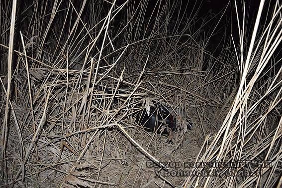 У Ковелі злодій заховав викрадений скутер в очереті. ФОТО