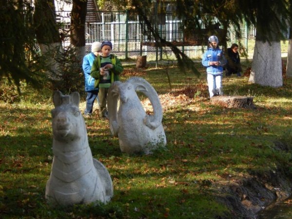 Осінь у Луцькому зоопарку. ФОТО