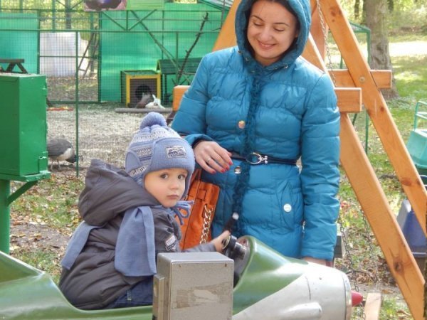 Осінь у Луцькому зоопарку. ФОТО