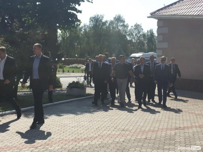 Гройсман прибув до Луцька. ФОТО