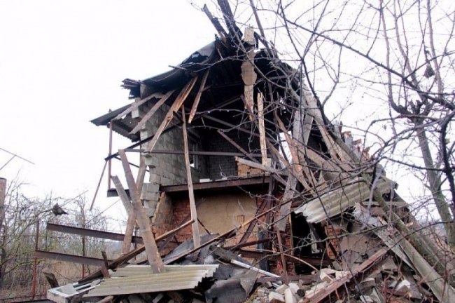 Зруйноване Водяне. ФОТО