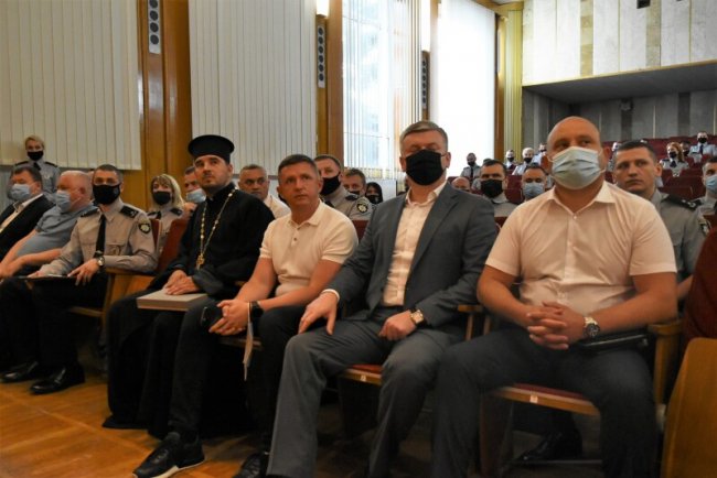 У Луцьку поліцейських привітали з професійним святом. ФОТО