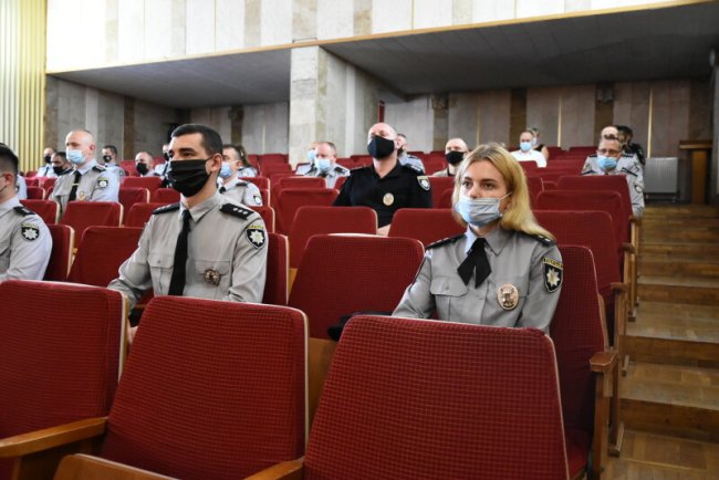 У Луцьку поліцейських привітали з професійним святом. ФОТО