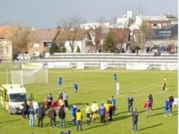 Хорватський футболіст помер від удару м'ячем