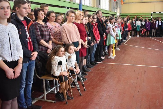 У сільській школі на Волині відкрили відремонтований спортзал за 7 мільйонів. ФОТО