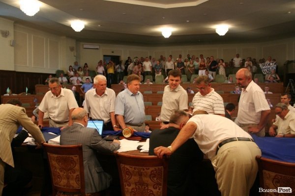 Волиньрада сказала своє  «фе!» мовному законопроекту. ФОТО