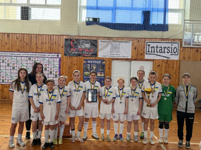Юні футзалістки з Волині – срібні призерки чемпіонату України. ФОТО